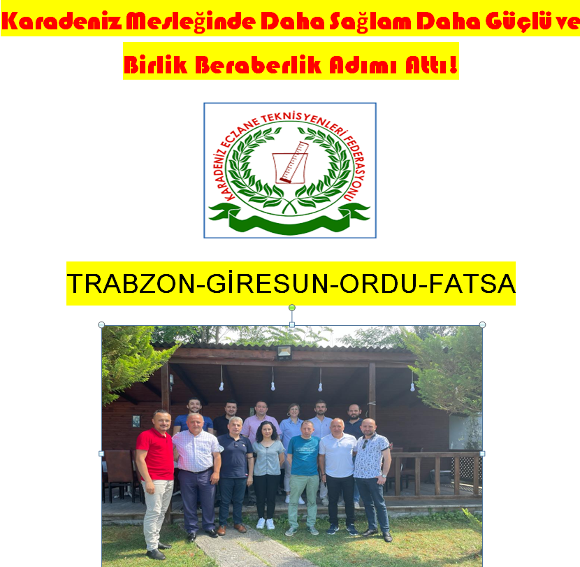 Karadeniz Mesleğinde Daha Sağlam Daha Güçlü ve Birlik Beraberlik Adımı Attı!
